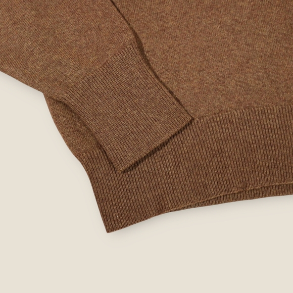 Vintage Alan Paine Pure Lambswool V Neck Sweater Made in England Size Large - Picture 3 of 12